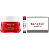 Vichy Liftactiv Collagen Specialist + Elasten® Kollagen Trinkampullen 1 St