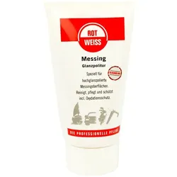 ROTWEISS Messing Glanzpolitur Tube (150 ml) Chrompolitur  5250