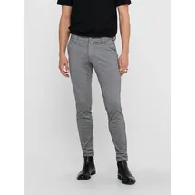 Only & Sons Chinos ONSMARK SLIM GW 0209 PANT NOOS grau 34