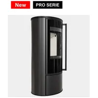Kratki Kaminofen aus Stahl ERIK Ø 150 5,5 kW