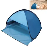 Dhqkqg Mini Kopfzelt, Strandzelt Automatisches Pop-Up-Sonnenschutz, Pop Up Zelt Mini, Automatisches Sofortzelt, für Outdoor Strand, Tragbare Kopfstütze Zelt mit Aufbewahrungstasche zum Wandern