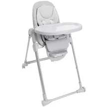 Chicco Polly Armonia Kinderhochstuhl für Babys von Geburt bis 40 kg, 9 Höhenstufen, 3 Neigungspositionen, verstellbarer Fußstütze, Hochstuhl 3in1, Kompakt verstaubar,4 Räder,Modernes Design,Dunkelgrau
