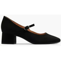 Mary Jane Pumps - Damen - schwarz