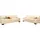 DOMO collection 3-2 Garnitur beige