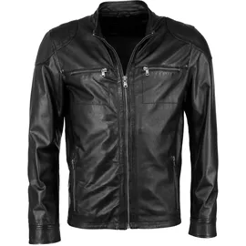 JCC Bikerjacke schwarz XL