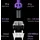 Keychron Q1 HE Kabellose Tastatur RGB Nebula, Switch Knob Version - White, US