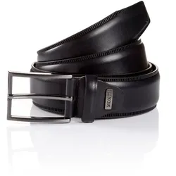 Ledergürtel MONTI "PORTLAND", Damen, Gr. 90, schwarz, Rindsleder, unifarben, casual,klassisch, Gürtel, aus strapazierfähigen und langlebigen Vollrindsleder leicht bombiert