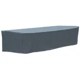 Woltu Schutzhülle Gartenliege Sonnenliege, 218x77x55 cm, Abdeckung für Gartenmöbel, Abdeckhaube aus 600D-Oxford-Gewebe, Plane UV-Beständig wasserdicht