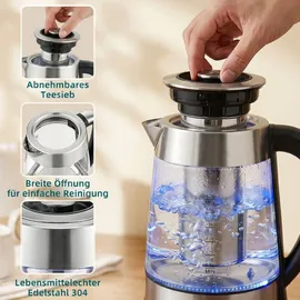 Homcom 1,7 l Silber