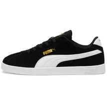 Puma Club II Damen Weite E Schwarz/Weiß/Gold 45
