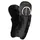 Equinate Western Mondgurt anatomisch mit synthetischem Lammfell 65 cm Schwarz