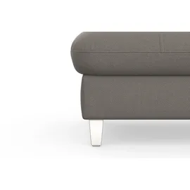 sit&more Hocker Marano mit Stauraum 102 x 43 x 67 cm Grau