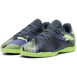Puma Future 7 Play IT IN Kinder gray skies/electro purple/fizzy apple 30