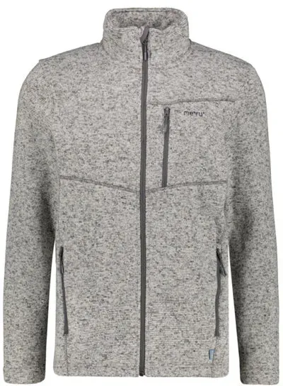 Meru Bergen M - Fleecepullover - Herren - Grey - M
