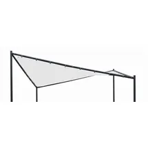 DEGAMO Ersatzdach für Walmdachpavillon orlando 4-eckig, PVC beschichtet weiss