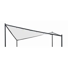 DEGAMO Ersatzdach für Walmdachpavillon orlando 4-eckig, PVC beschichtet weiss