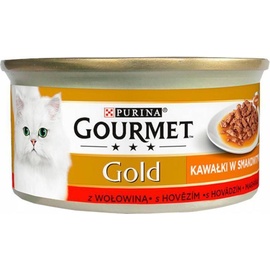 Purina Gourmet Gold Sauce Delight mit Rindfleisch 85g (Rabatt für Stammkunden 3%)