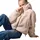 Only MARIA LIFE Teddy-Jacke Camel 140