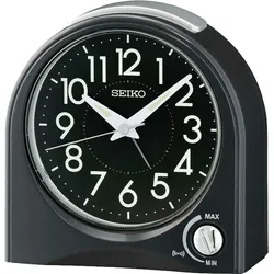 Quarzwecker SEIKO, schwarz, Wecker, Wecker, Reisewecker, Piepalarm, Schlafzimmer, Geschenkidee