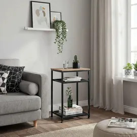 Tectake York Braun Eiche 45,5 x 36 x 75,5 cm