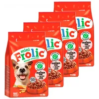 Frolic 6kg (4x1,5kg) Frolic Mini Rind Hundefutter trocken