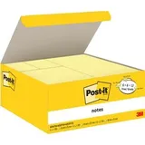 Post-it Notes Haftnotizen, Vorteilspack, gelb,