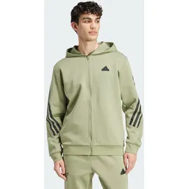 adidas Future Icons 3-Streifen Sweatjacke Herren Tent Green S
