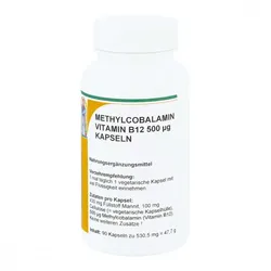 Methylcobalamin Vitamin B12 Kapseln