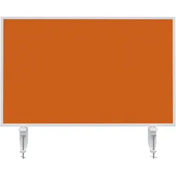 Magnetoplan Tischtrennwand VarioPin - 80x50cm - doppelseitig - 1 Seite Whiteboard-Oberfläche - 1 Seite Filz-Oberfläche