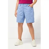 Ulla Popken Cargo-Bermuda wolkenblau 60