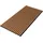 [neu.holz] Wandpaneel Vang Teak 4 St. 120 x 60 cm