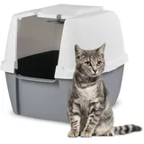 Iris Ohyama Katzentoilette CLH-17J XXL Weiß/Grau