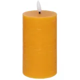 Atmosphera Runde Led-Kerze Molia 1 St. gelb