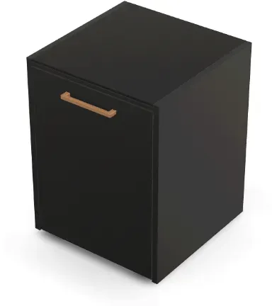 Brabura CT 60 Arbeitsmodul - Nero Zimbabwe / Anthrazit / Holzgriff