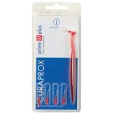 CURAPROX Interdentalbürste CPS prime 07, Interdentalbürsten Set Doppelpack, 10 Zahnzwischenraum-Bürsten plus 2 Halter, für schmale Zahnzwischenräume, Set CPS prime 07 mit Halter UHS 451