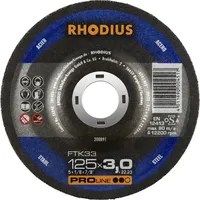 RHODIUS 200891 Trennscheibe gekröpft 125 mm Stahl