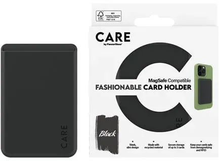 Fashionable Card Holder Black iPhone