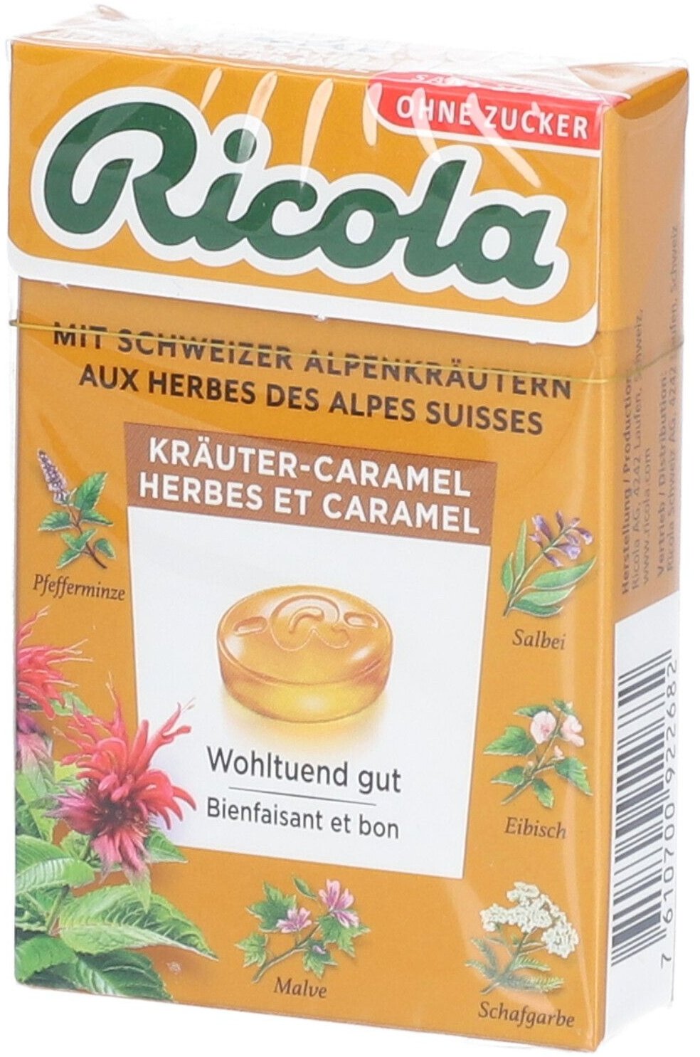 Ricola Kräuter- und Karamellbonbons