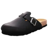 Rohde Herren, Männer, Hausschuhe,verbandschuhe,Therapie-Sandalen,Klett-Hausschuhe,SCHWARZ,41 EU / 7.5 UK