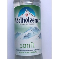 Adelholzener Mineralwasser Sanft mit wenig Kohlensäure - Mehrweg - 6x500ml