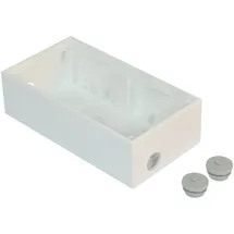 Frei Shelly, Zubehör Gebäudesicherheit, Aufputzgehäuse Doppelt für Wall Switch, 45mm SP3D0025