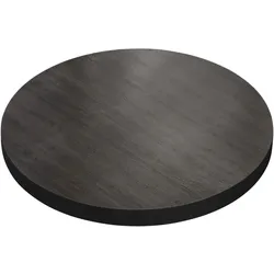 Bistro Tischplatte | Ø 70 cm | Wenge | Gastro Tischplatte