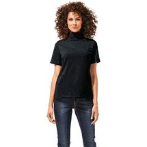 Heine Rollkragen-Shirt in schwarz | Gr.: 48