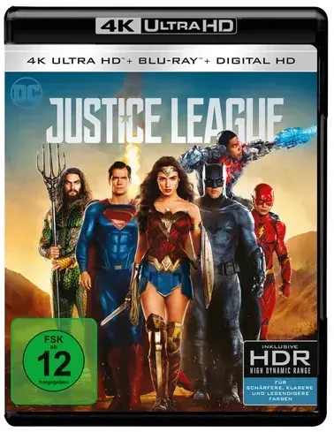 Justice League  (4K Ultra HD) (+ BR)