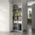home collective Mehrzweckschrank 75 x 35 x 184 cm Weiß