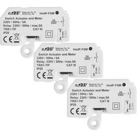 Homematic IP Schalt-Mess-Aktor 3 St.