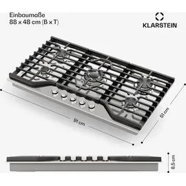 Klarstein Turbocast Gaskochfeld