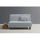 Ell + Ell Schlafsofa Polyester 2-Sitzer Blau