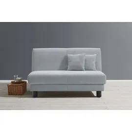Ell + Ell Schlafsofa Polyester 2-Sitzer Blau