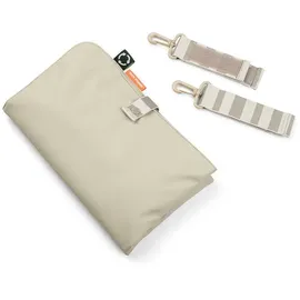 Done by Deer Gesteppte Wickeltasche, Beige